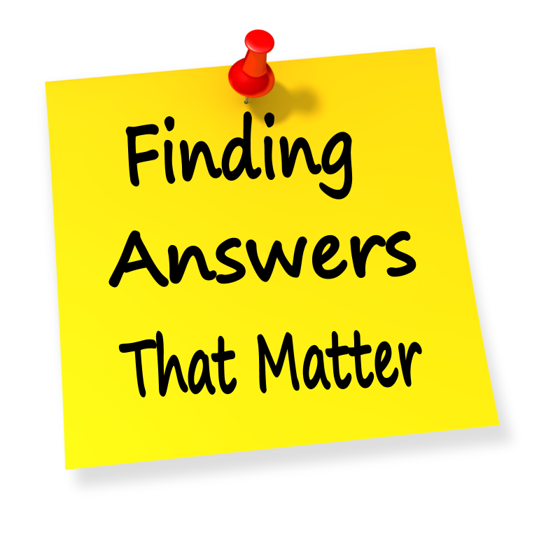Finding Answers That Matter